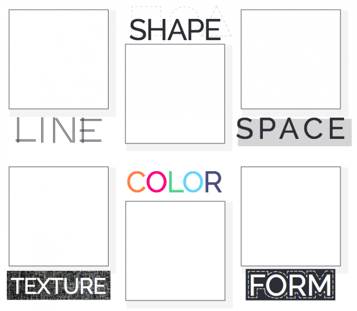 elements of design handout for kids