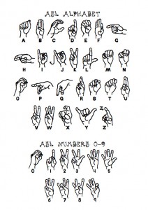 Free ASL Handout - How to Sign the 26 Letters!kidCourses.com