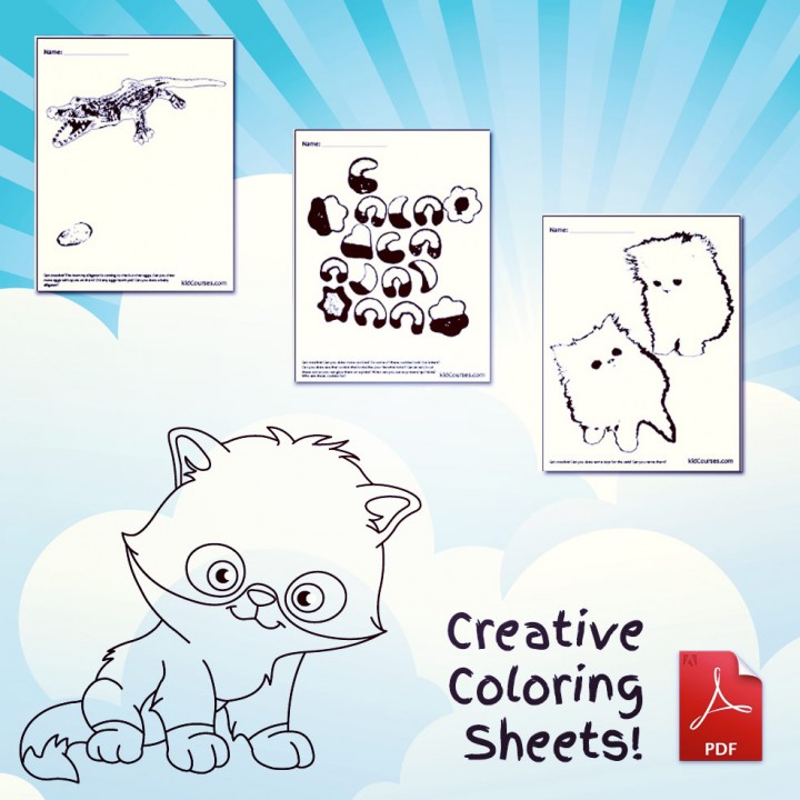 creative-coloring-pages-alligator-cookie-cat