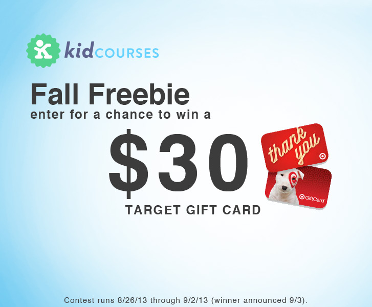 $30 Fall Giveaway: Target Giftcard
