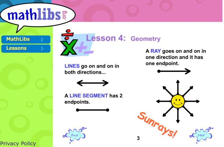 If you want to learn about LINES in math, check out MathLibs®!