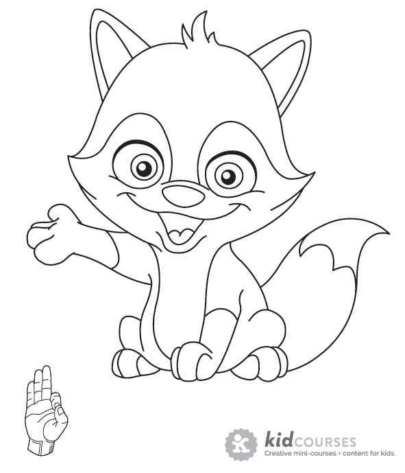 fox-coloring-page