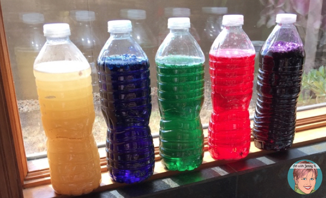 Emotion Sensory Bottles by Jenny K