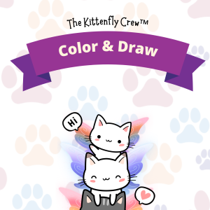 The Kittenfly Crew™ - Color and Draw eBook