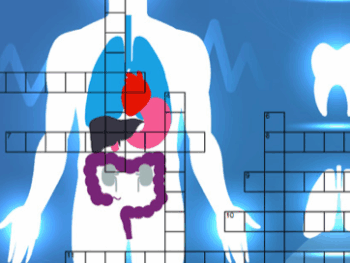 free PDF handout biology-crossword-biological-systems